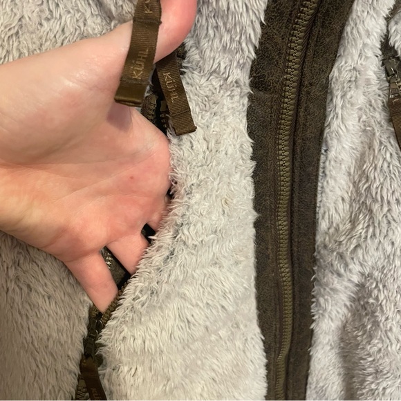 Kuhl Flight Vest Sherpa Fleece Women's Small Stone Tan Outdoor Winter Size M - Picture 6 of 14